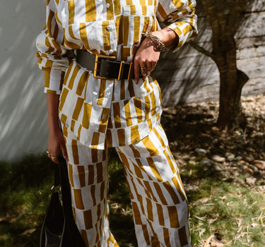 Pebbles linen pants versatile and comfortable enough to wear outdoors